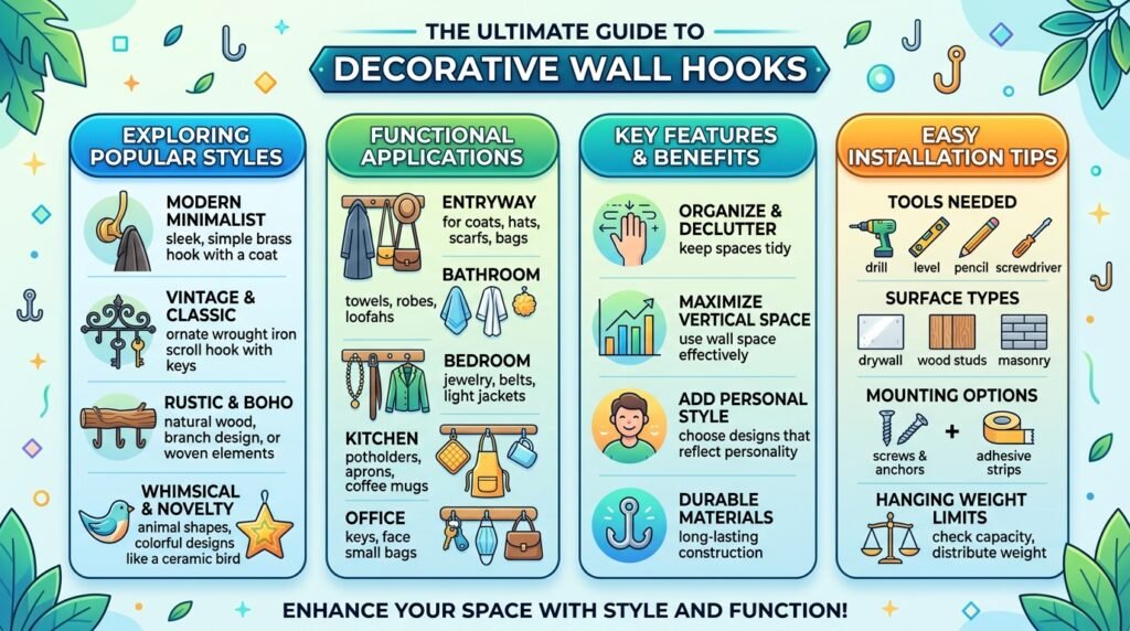 Decorative Wall Hooks