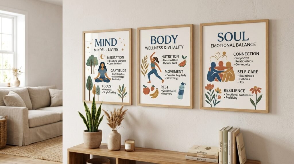 Set of 3 Wall Art 