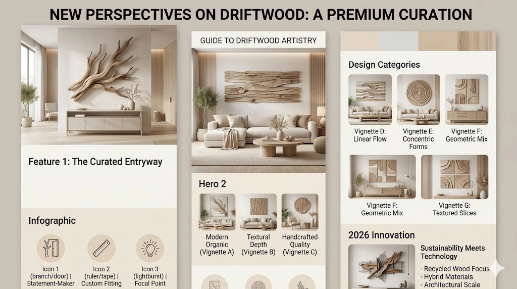 Driftwood Wall Decorations
