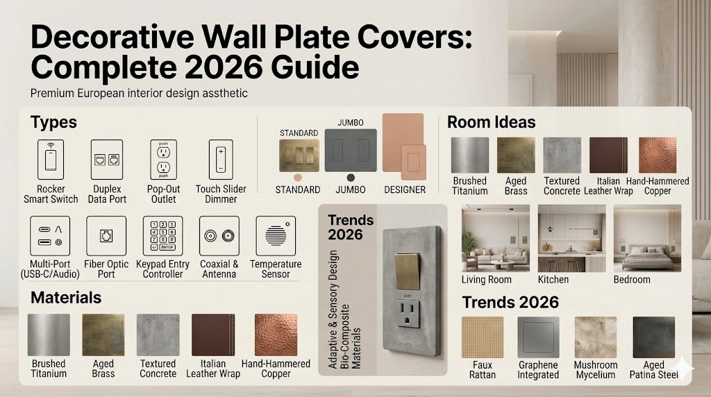 Decorative Wall Plate Covers