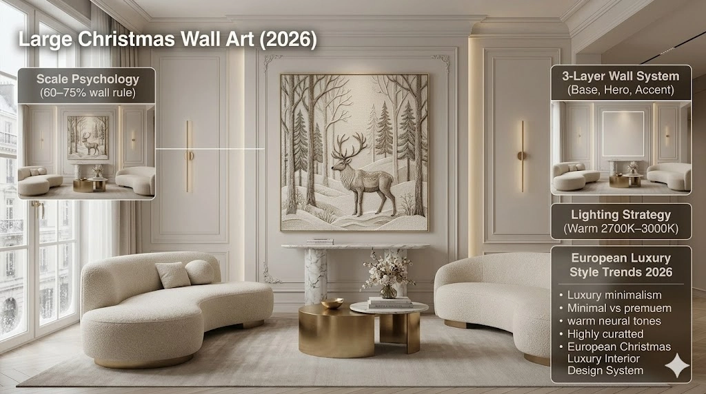 Large Christmas Wall Art