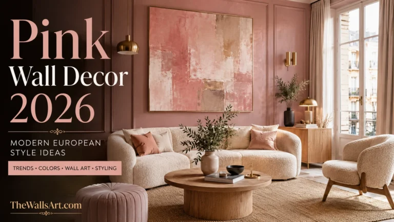 Pink Wall Decor