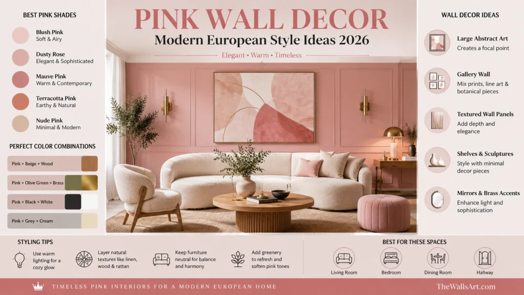 Pink Wall Decor