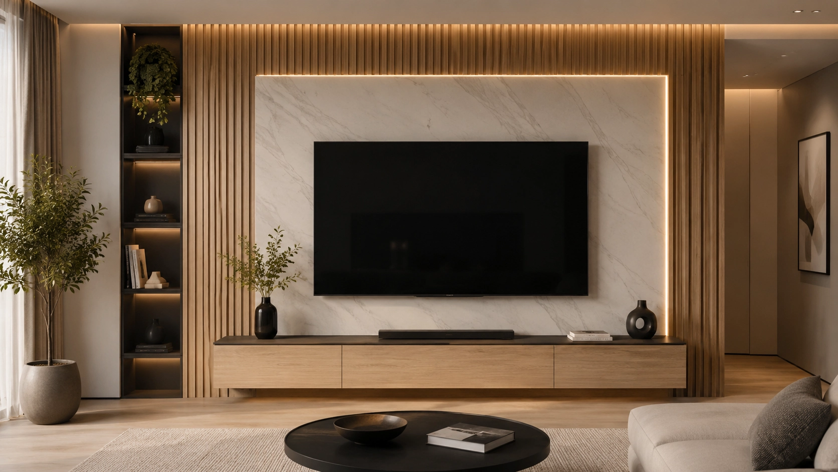 Television Wall Decoration