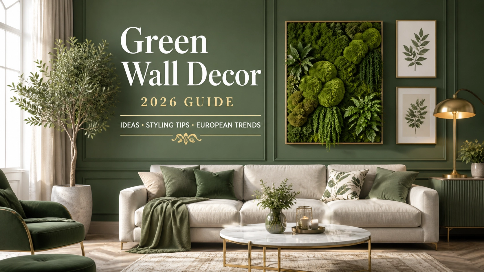 Green Wall Decor