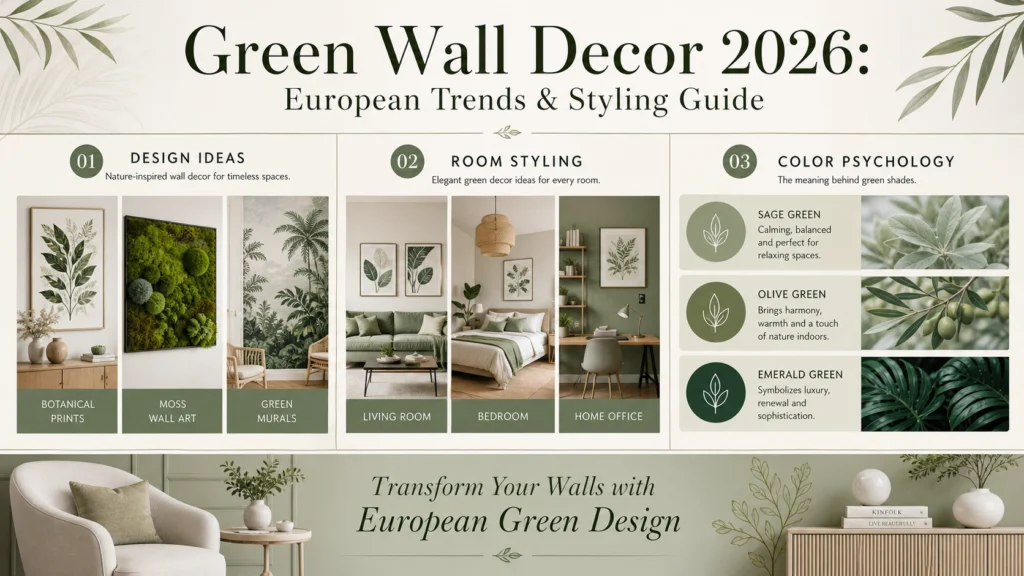 Green Wall Decor