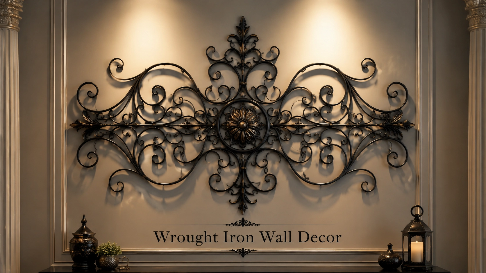Wrought Iron Wall Decor
