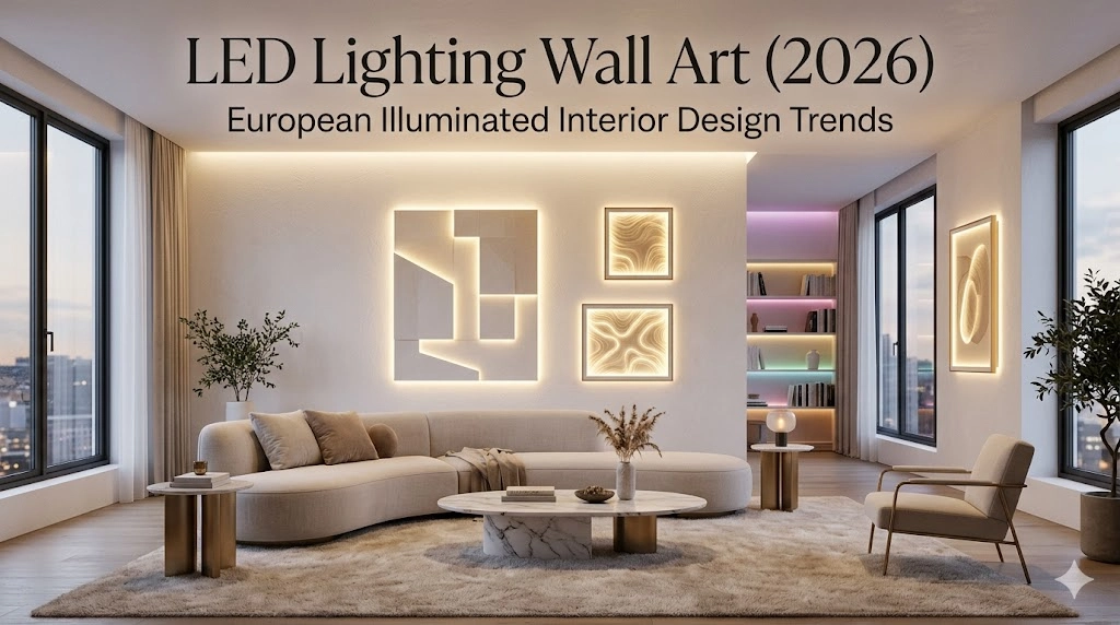 LED Lighting Wall Art