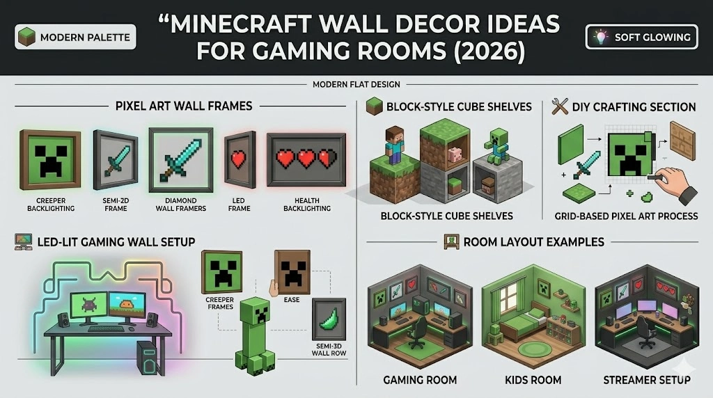 Minecraft Wall Decor