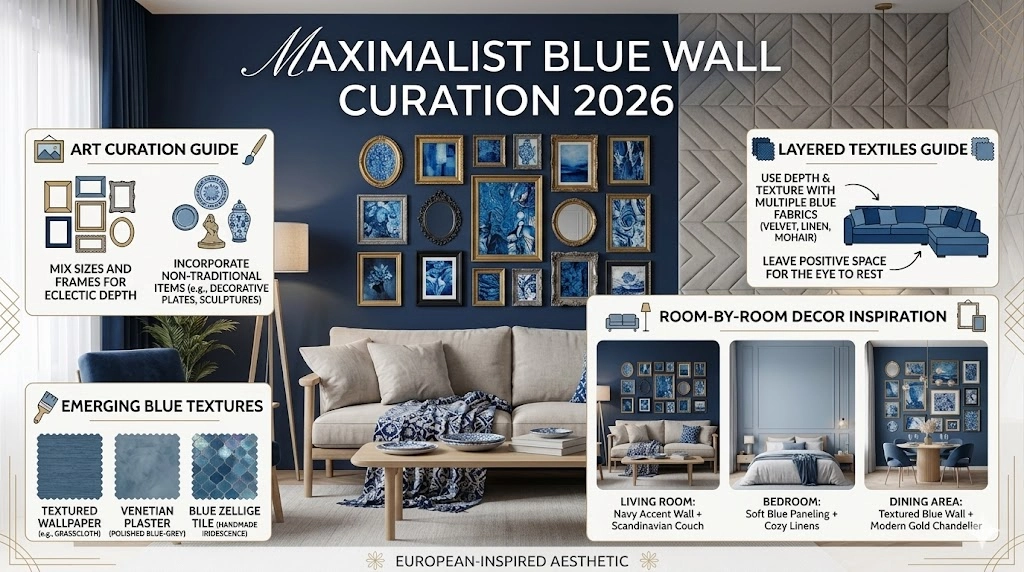 Blue Wall Decor