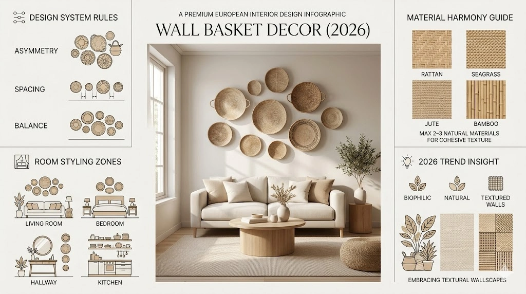 Wall Basket Decor