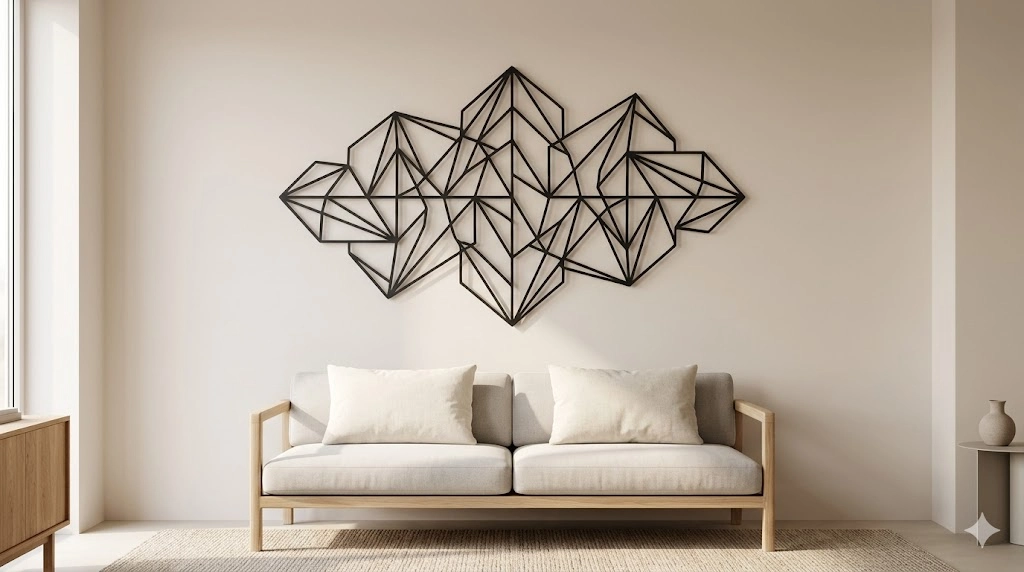 Black Metal Wall Art