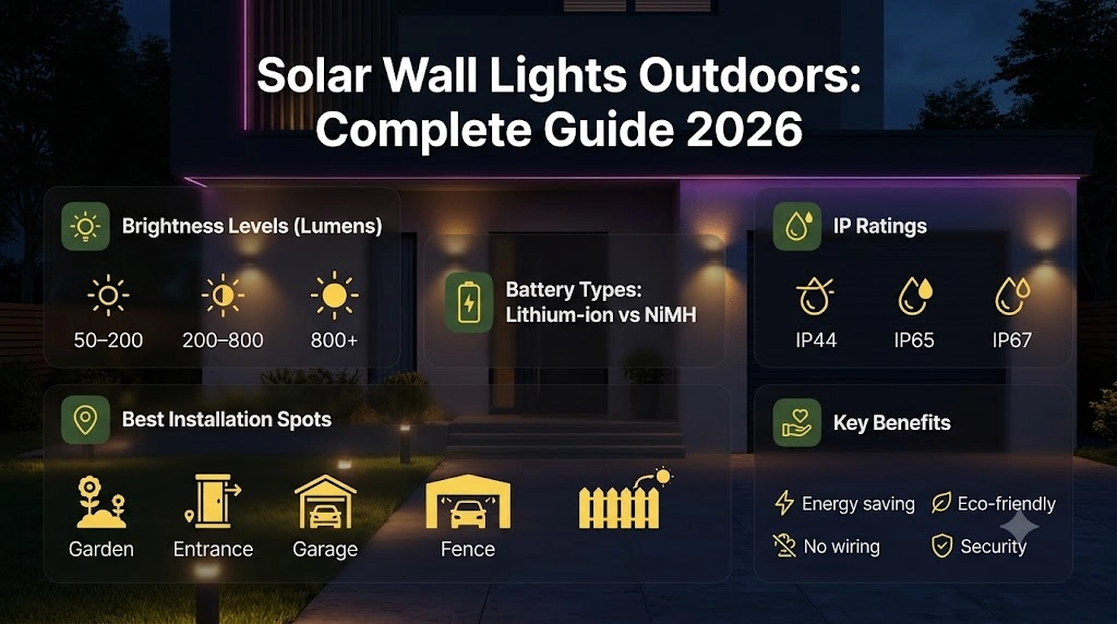 Solar Wall Lights Outdoor