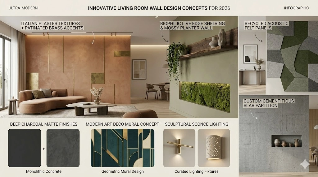 Living Room Wall Design