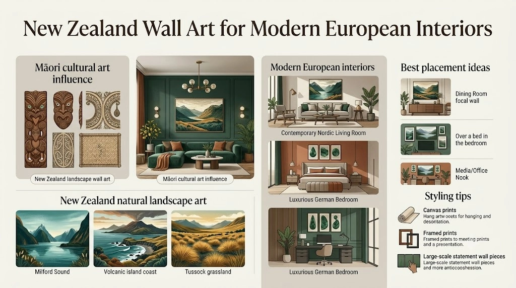 New Zealand Wall Art