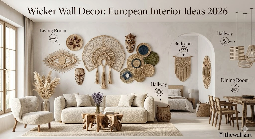 Wicker Wall Decor 