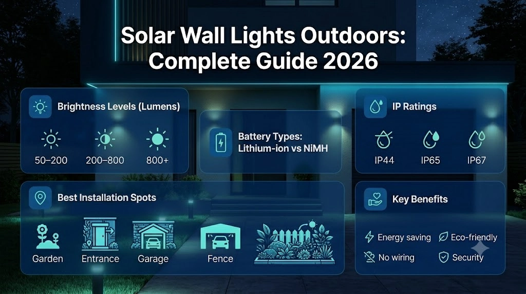 Solar Wall Lights Outdoor