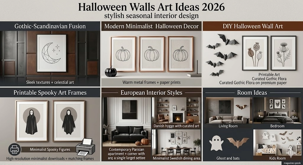 Halloween Walls Art