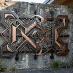 Large Exterior Metal Wall Art