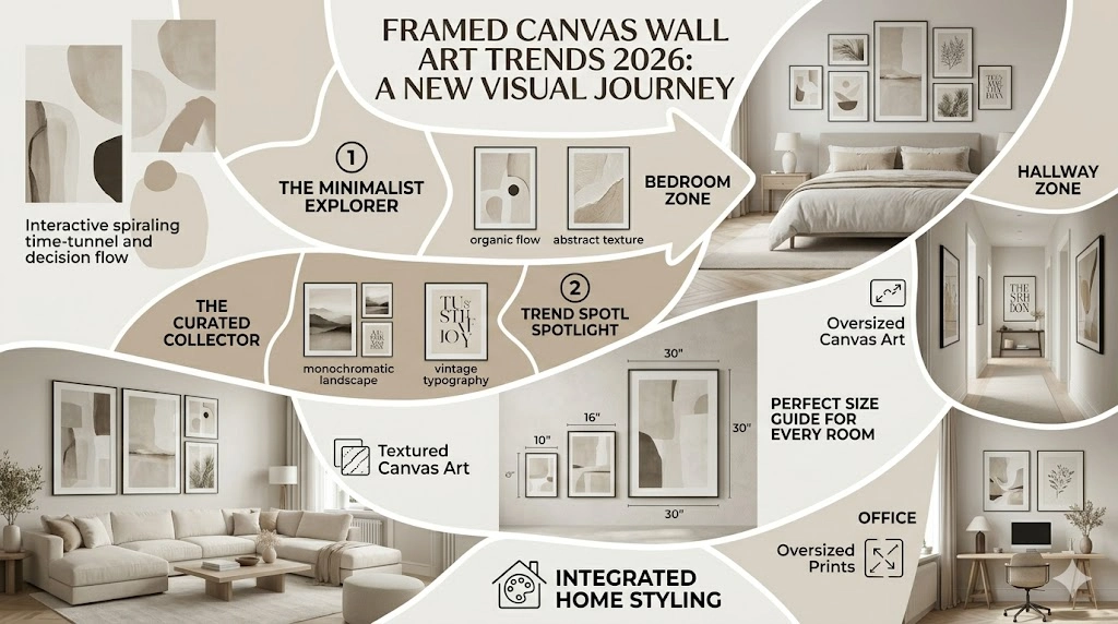 Framed Canvas Walls Art