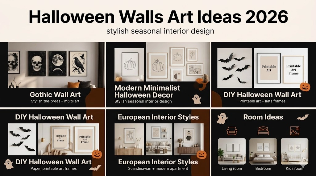 Halloween Walls Art