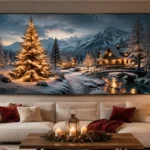 Large Christmas Walls Art