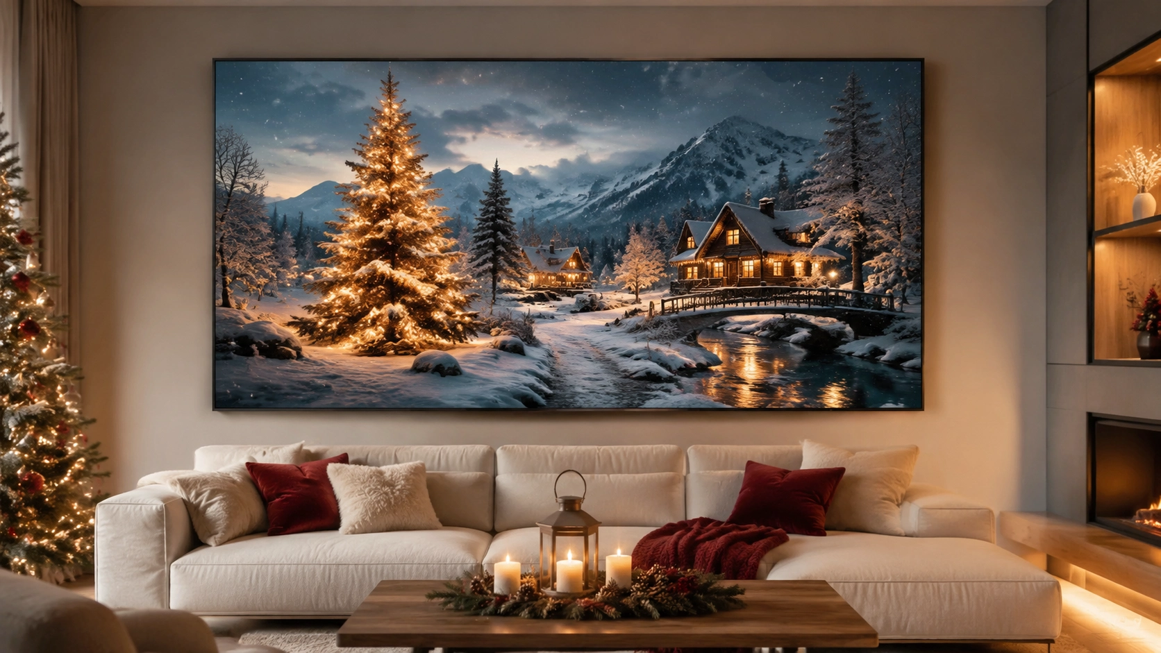 Large Christmas Walls Art
