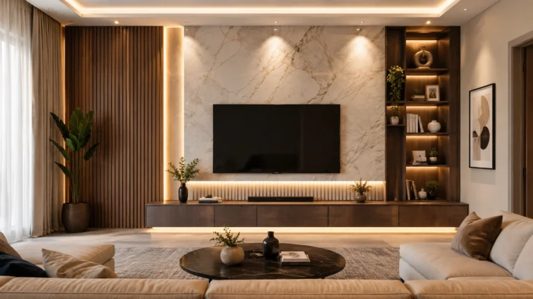 Feature Wall Living Room