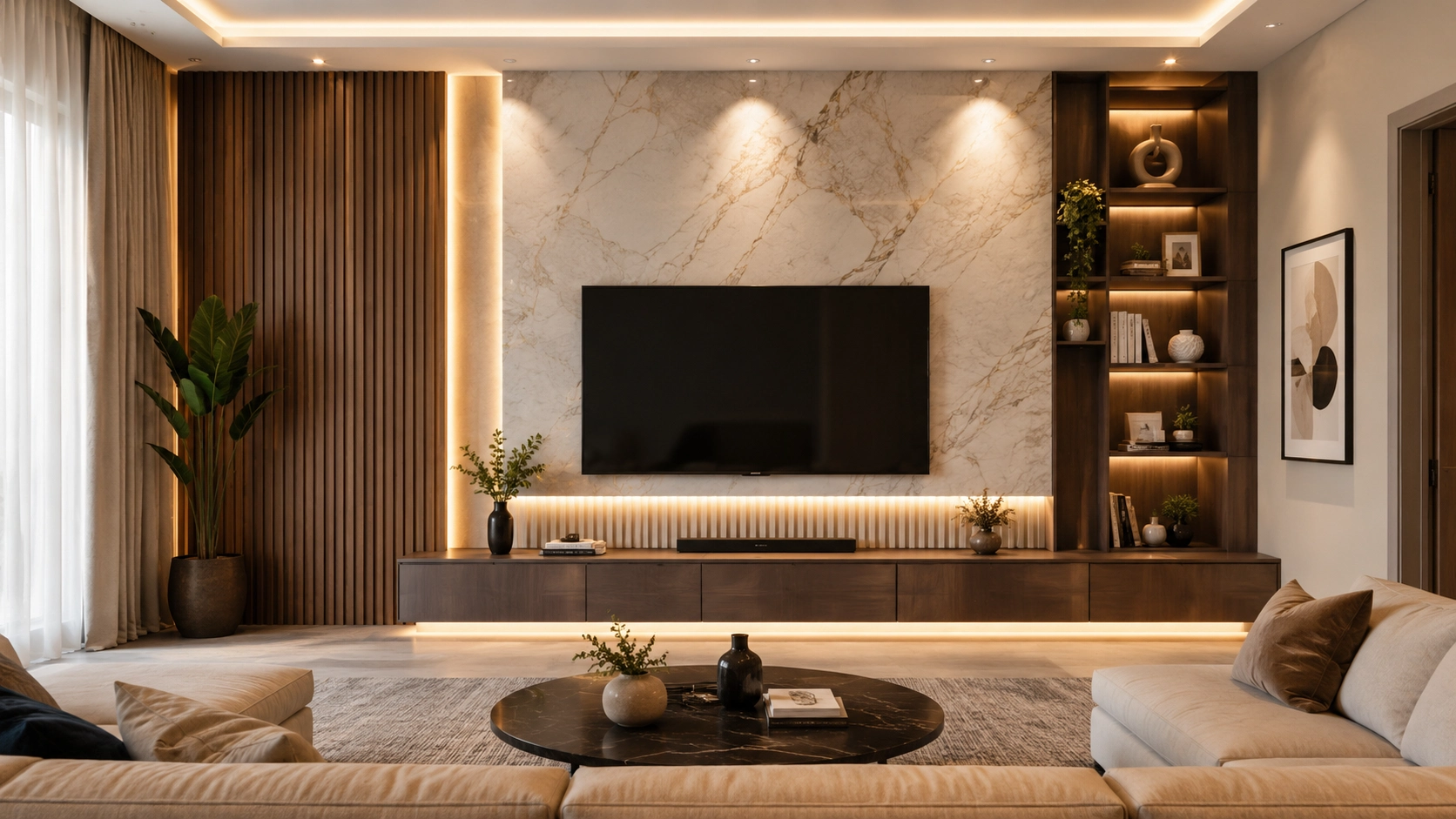 Feature Wall Living Room