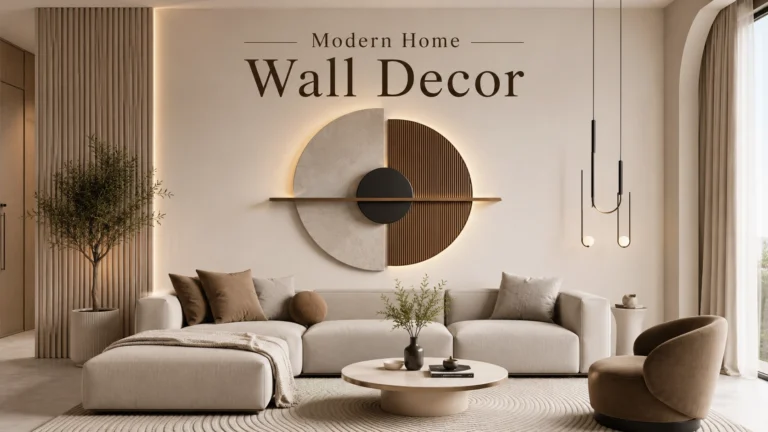 Modern Home Wall Decor