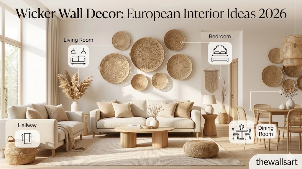 Wicker Wall Decor 
