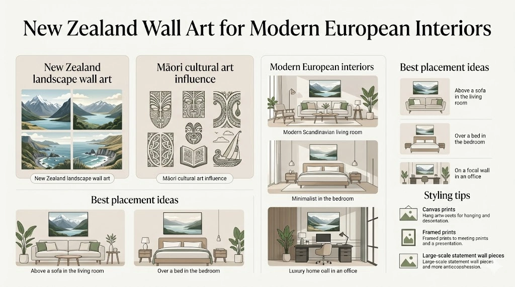 New Zealand Wall Art